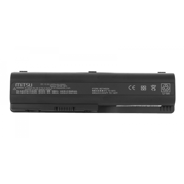 Bateria Mitsu do HP dv4, dv5, dv6 (4400mAh)