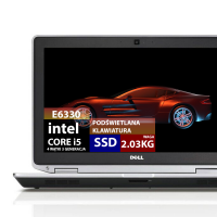 laptop Dell Latitude e6330 Core i5-3320M 8GB nowy SSD nowa bateria