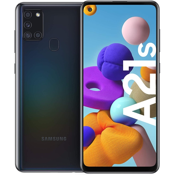 Smartfon Samsung Galaxy A21s 3 GB/ 32 GB 4G (LTE) czarny KLASA A SUPER STAN