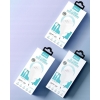BWOO Ładowarka sieciowa 2x USB 2,4A 12W + kabel USB-C 100cm BIAŁA