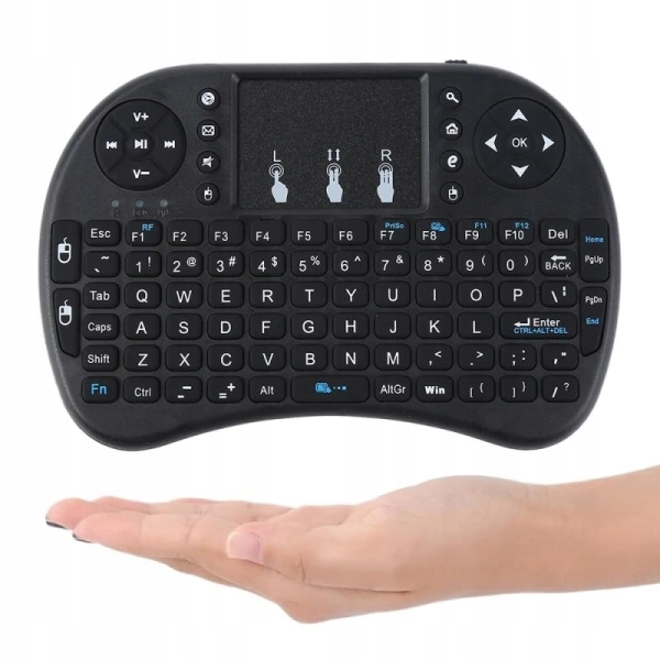3 w 1 Klawiatura z Touchpadem Mysz Pilot Kompaktowa przenośna BLUETOOTH