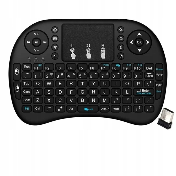 3 w 1 Klawiatura z Touchpadem Mysz Pilot Kompaktowa przenośna BLUETOOTH
