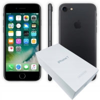 smartfon APPLE iPhone 7 A1778 2GB / 32GB iOS czarny LTE 100% sprawny smartfon APPLE iPhone 7 A1778 2GB / 32GB iOS czarny LTE 100% sprawny