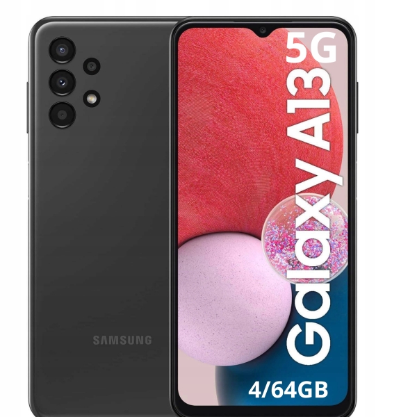 Smartfon Samsung Galaxy A13 5G 4 GB / 64 GB 5G czarny REAL FOTO
