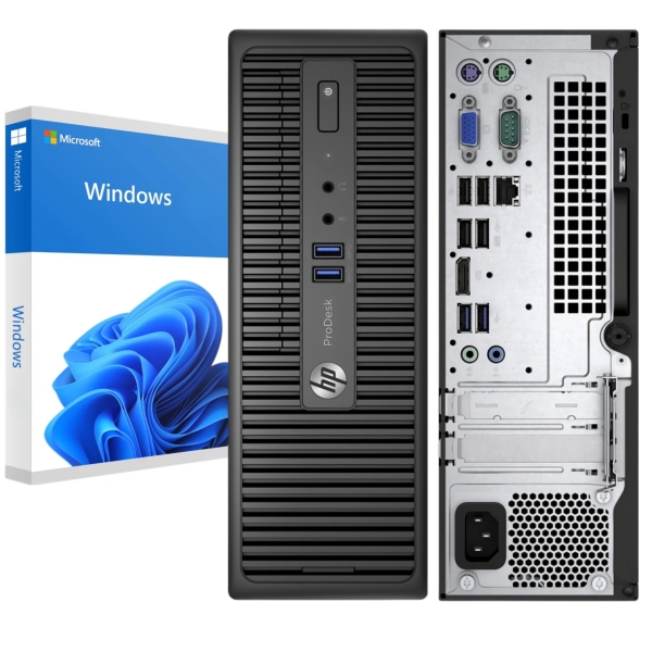 komputer HP ProDesk 400 G3 SFF i3-6100 2x 2.7GHz 8GB HDD 500GB PRZECENA