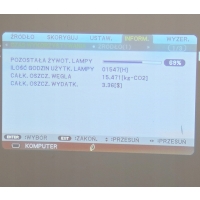 Projektor DLP NEC V230X biały 2300 ANSI przebieg 1547h VGA (D-Sub) Projektor DLP NEC V230X biały 2300 ANSI przebieg 1547h VGA (D-Sub)