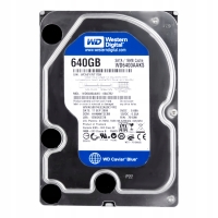 WD BLUE 640GB 7.2k 16MB SATA II 3.5'' WD6400AAKS WD BLUE 640GB 7.2k 16MB SATA II 3.5'' WD6400AAKS