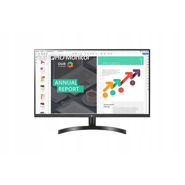 Monitor LG 32QN600-B 32 cale QHD IPS HDR10 FreeSync HDMI DP Biuro Grafik