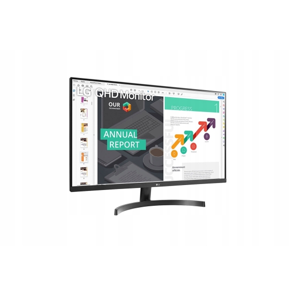Monitor LG 32QN600-B 32 cale QHD IPS HDR10 FreeSync HDMI DP Biuro Grafik