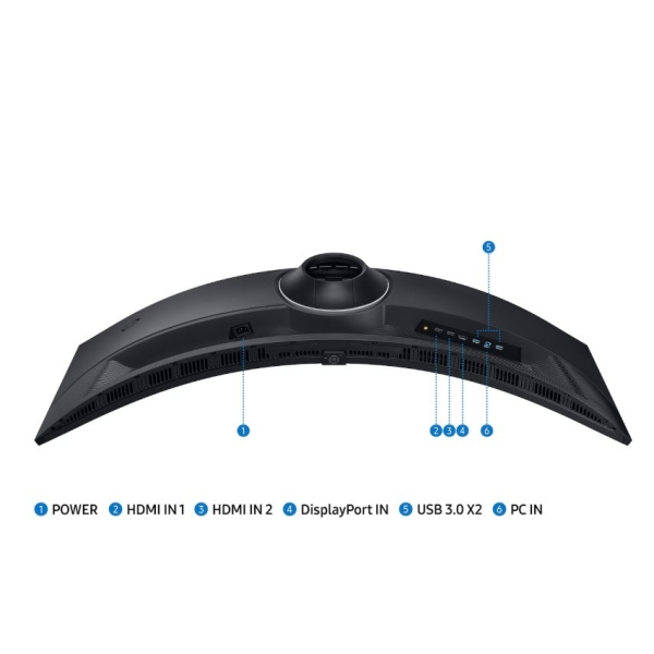 Samsung Odyssey G9 LS49CG950EUXEN 49 cali 240Hz 1ms Zakrzywiony 32:9