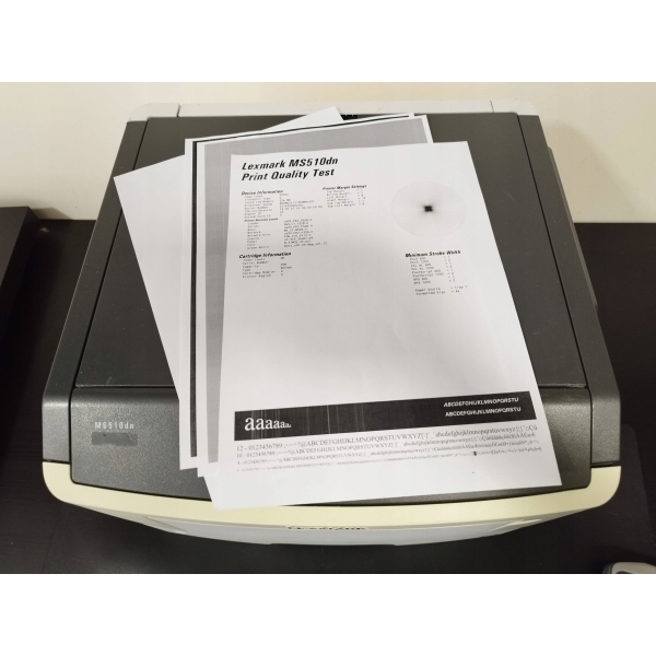 Drukarka jednofunkcyjna laserowa (mono) Lexmark MS-510dn nowy toner i bęben