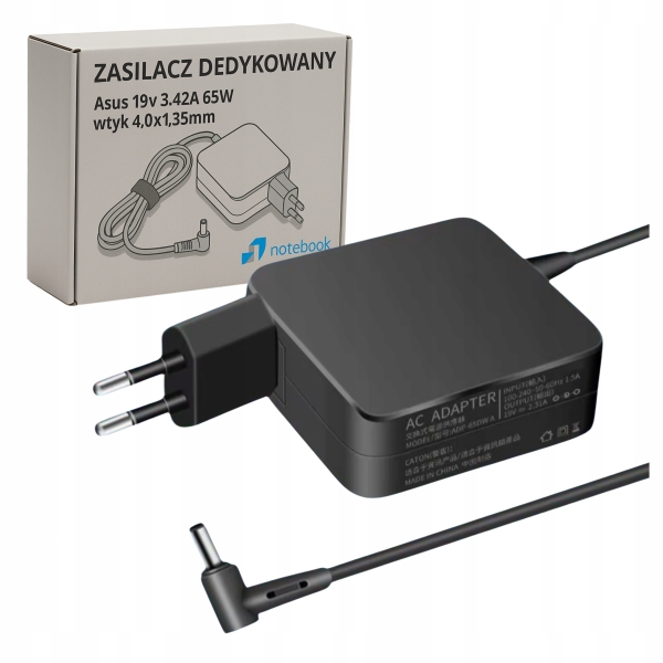 Zasilacz do ASUS 65W 19V 3,42A 4.0x1.35mm