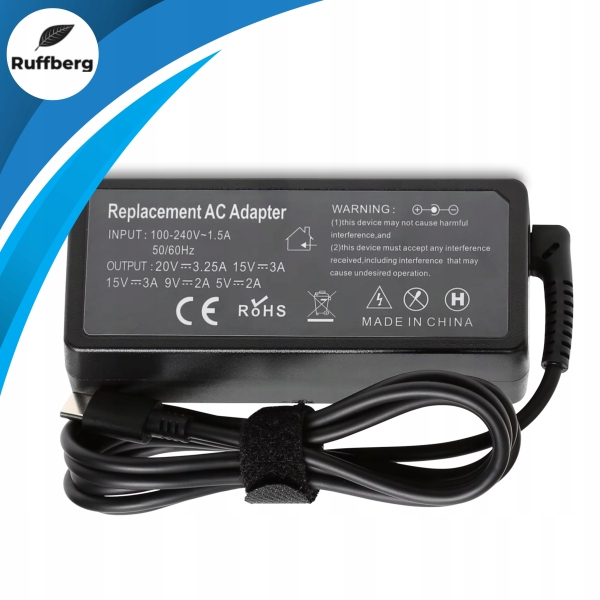 ŁADOWARKA DO LAPTOPA USB C 65W ZASILACZ DELL LENOVO HP ASUS ACER