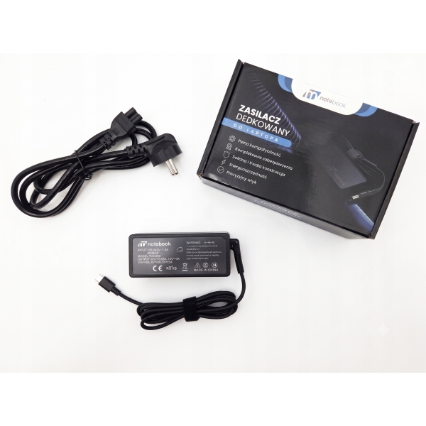 ŁADOWARKA DO LAPTOPA USB C 65W ZASILACZ DELL LENOVO HP ASUS ACER