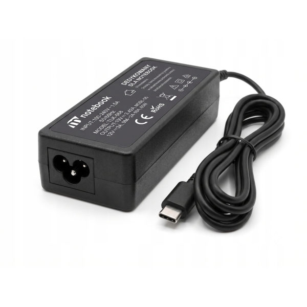 ŁADOWARKA DO LAPTOPA USB C 65W ZASILACZ DELL LENOVO HP ASUS ACER