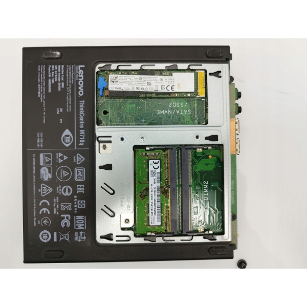 komputer Lenovo ThinkCentre M710q i3-7100 2x 3.4GHz 8GB SSD 256GB PRZECENA