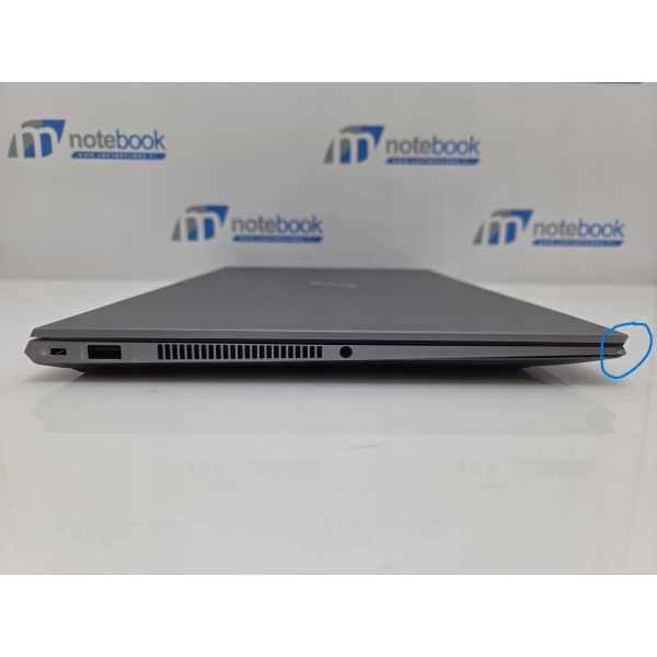 Laptop HP ZBook Studio G8 i7-11850H 8x 2.5GHz 32GB SSD RTX A2000 Real Foto