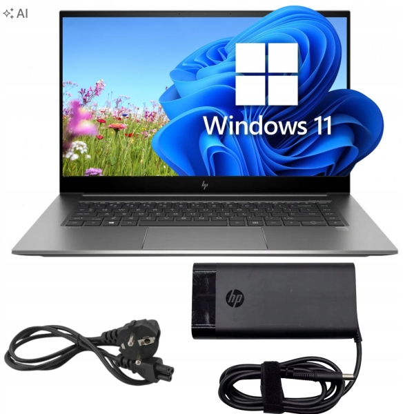 Laptop HP ZBook Studio G8 i7-11850H 8x 2.5GHz 32GB SSD RTX A2000 Real Foto