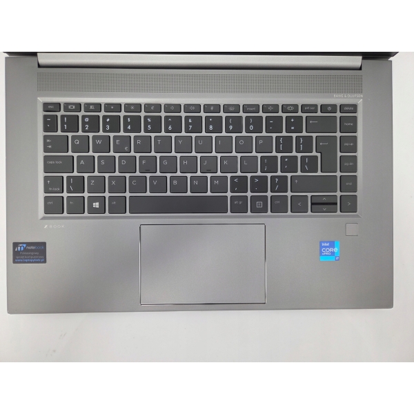 Laptop HP ZBook Studio G8 i7-11850H 8x 2.5GHz 32GB SSD RTX A2000 Real Foto