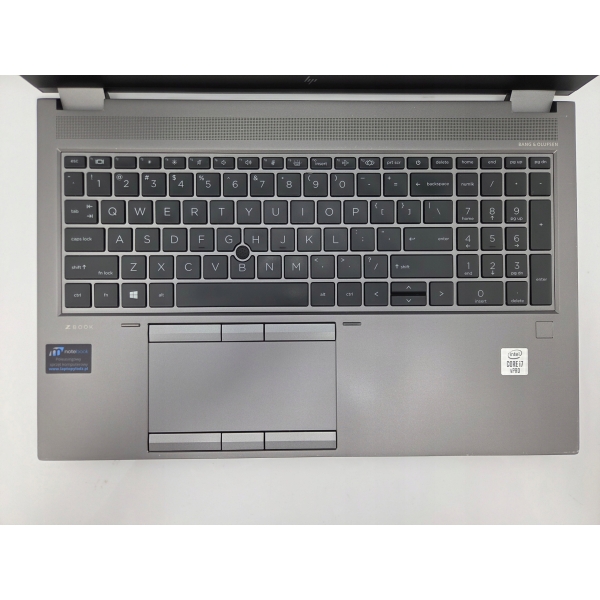 laptop HP ZBook Fury 15 G7 i7-10850H 6x 2.7GHz 32GB 512GB T2000 Real Foto