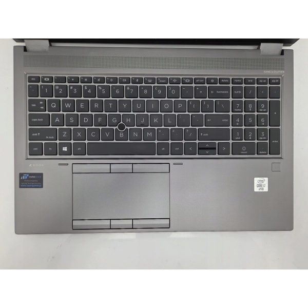 HP ZBook Fury 15 G7 i7-10850H 6X 2.7GHz 32GB RAM 512GB SSD T2000 Real Foto