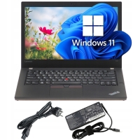 laptop Lenovo ThinkPad T470 i7-7500U 2x 2.7GHz 8GB SSD Windows 11 Pro