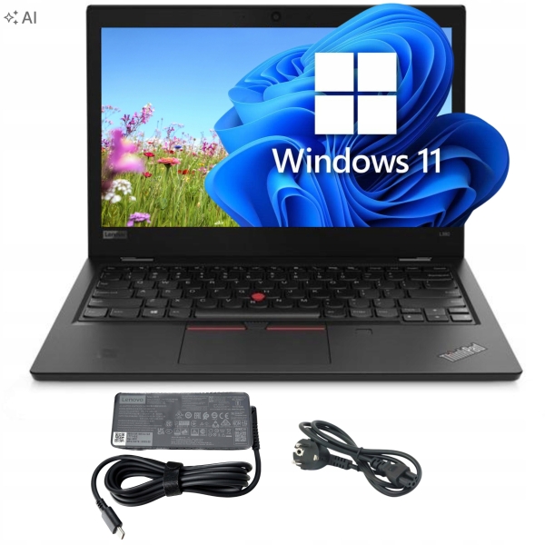 Lenovo ThinkPad L390 i5-8250U 4x 1.6GHz 8GB SSD256 Win11 real foto