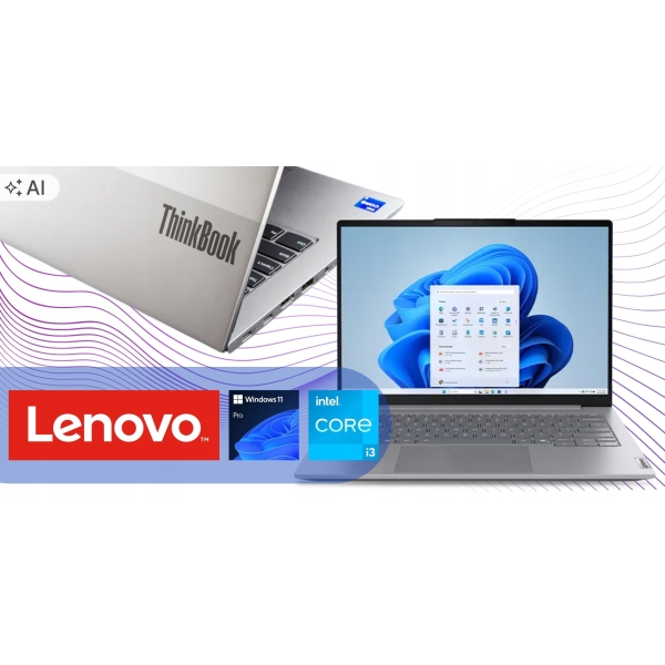 laptop Lenovo ThinkBook 14 G2 ITL i3-1115G4 8GB 256GB SSD Win11 Aluminium