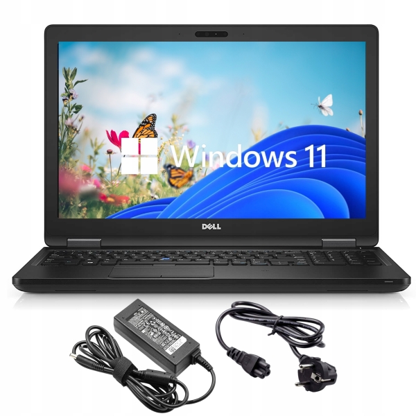 Laptop DELL Latitude 5580 i5-7300U 2x2.6GHz 8GB SSD 256GB Full HD Win11 Pro