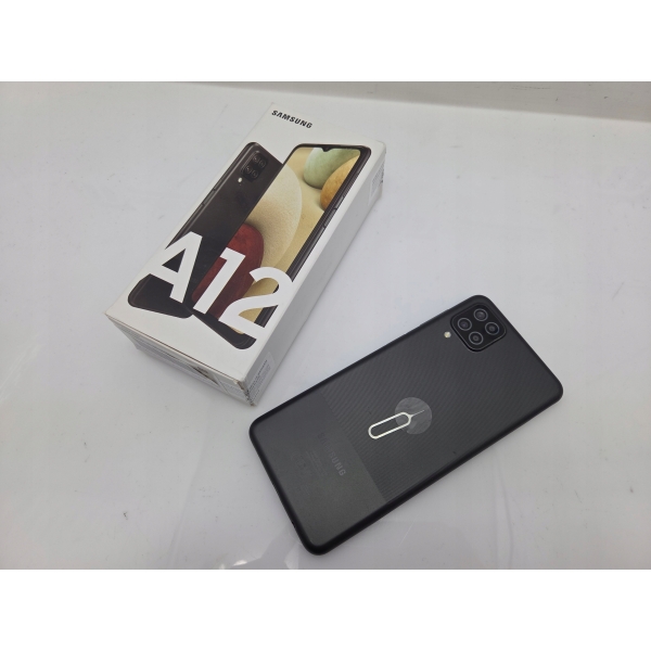 Smartfon Samsung Galaxy A12 4 GB / 64 GB 4G (LTE) czarny 100% sprawny